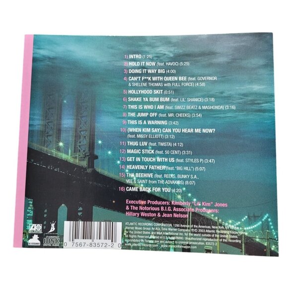 La Bella Mafia CD Music Hip-hop 2000's Album By Lil Kim  37453cd - Picture 2 of 2